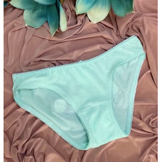 Трусики сліп тропічні фрукти Vivian M/L м'ятні (Т09М)
