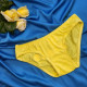 Трусики сліп тропічні фрукти Vivian M/L жовті (Т09Ж)