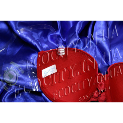 Бюстгальтер спелая вишня 0_2514 - знімні бретелі для легкості руху