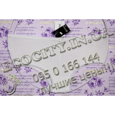 Трусики слип Diorella білі, модал ніжно огортає тіло (0T_60276)