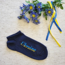 Шкарпетки жіночі патріотичні Lіmеrеnсе 36-40 темно-сині (s_30-04-23)