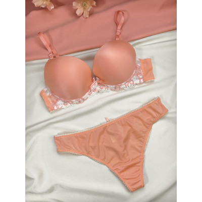 Комплект бюстгальтер і трусики Acousma молочний (76330М)