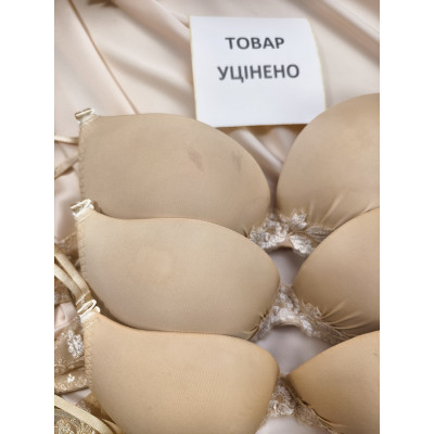 Бюстгальтер Acousma кремово-бежевий знімні бретелі (6339беж)