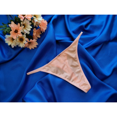 Жіночі трусики стрінги Bettycana S персикові (B_50001)