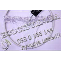 Трусики жіночі білі Acousma стринги (T_30030)