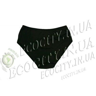 Труси чорні T 2857 - ніжний котон, який облягає фігуру